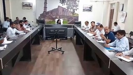 Collector's strict instructions to get the construction works completed soon