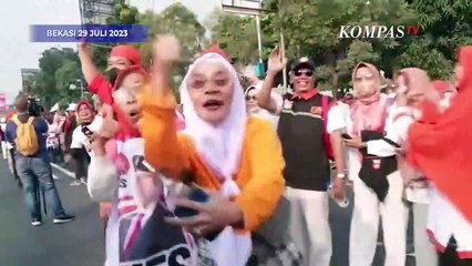 Potret Anies Konvoi Naik Jeep Bareng PKS Meski Batal Acara di Stadion Bekasi