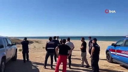 Bozcaada açıklarında bulunan patlamamış mayın imha edildi