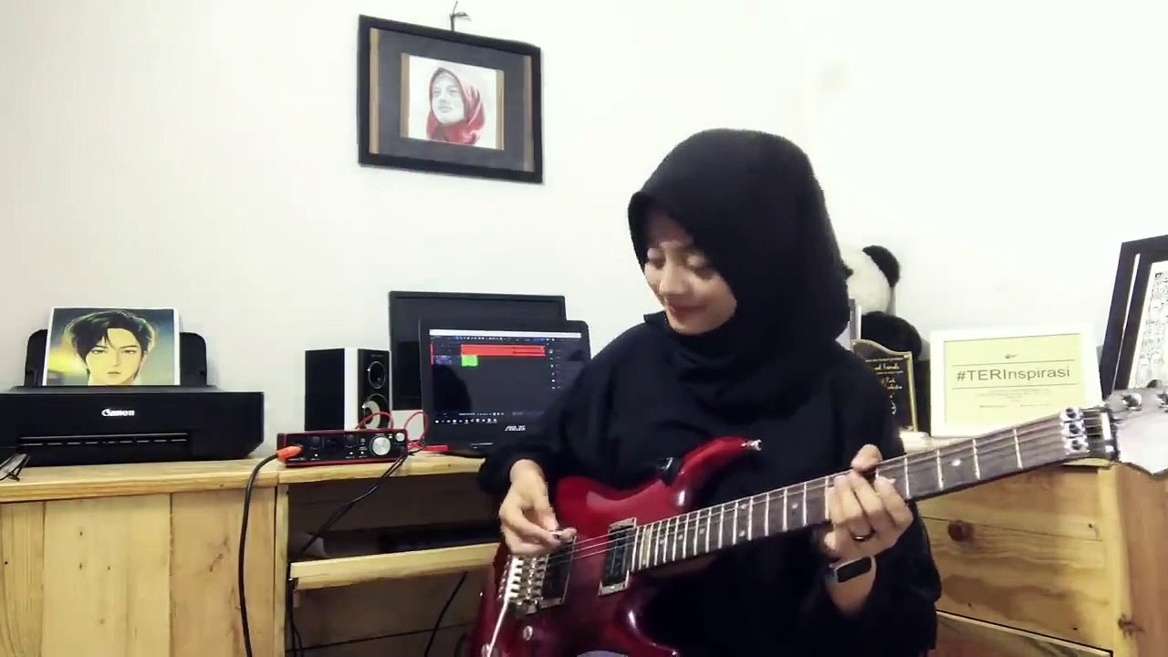 She's "GONE" Guitar Female COVER