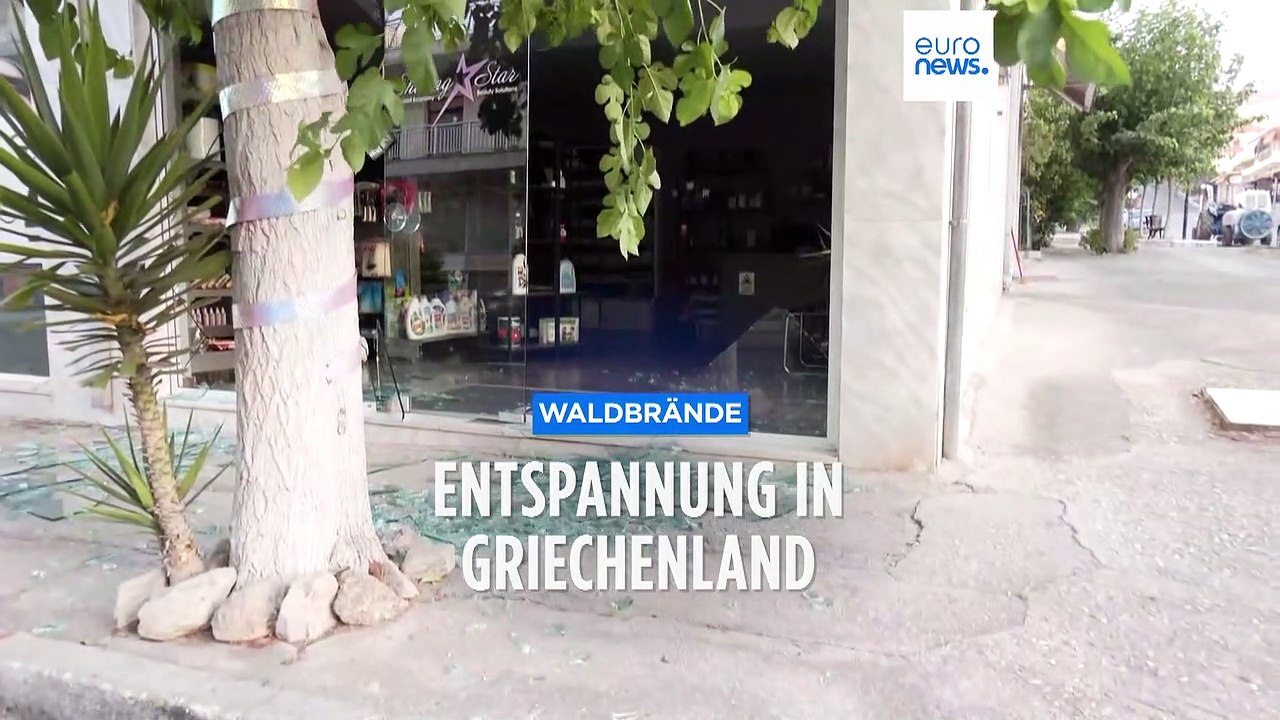 Erste Entspannung: Viele Brände in Südeuropa sind unter Kontrolle