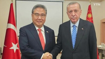 박진 외교부 장관, 튀르키예 에르도안 대통령 예방 / YTN