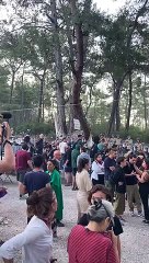 Akbelen'de nöbet alanı ablukaya alındı