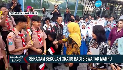 Download Video: Pemkot Surabaya Bagi-Bagi Seragam dan Sepatu Gratis ke 7.000 Siswa