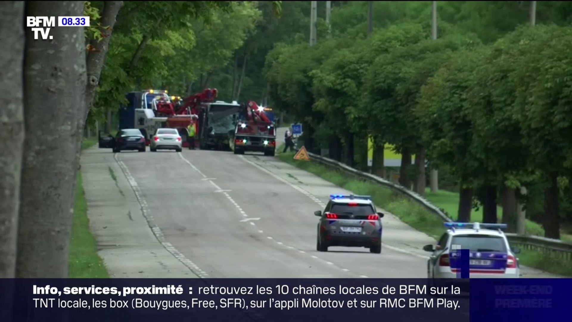 Alcool au volant: un homme de 21 ans cause la mort de deux personnes dans  un accident de la route dans les Yvelines - Vidéo Dailymotion