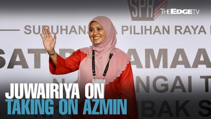 NEWS: Juwairiya talks about taking on Azmin