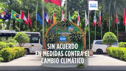 Sin acuerdo entre los países del G20 en la lucha contra el cambio climático