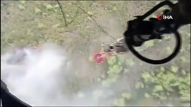 Marmaris yanıyor! Yeni gün yeni orman yangını ile başladı