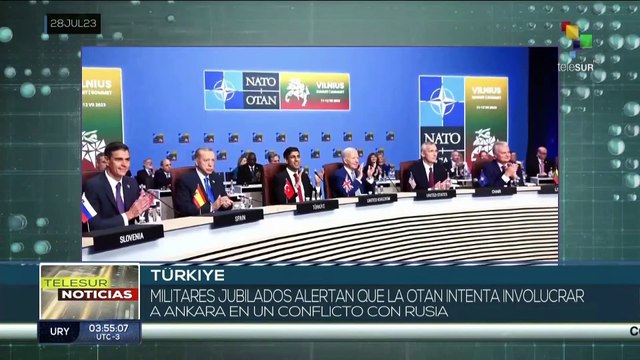 Militares jubilados alertan que la OTAN intenta involucrar Ankara en un conflicto con Rusia