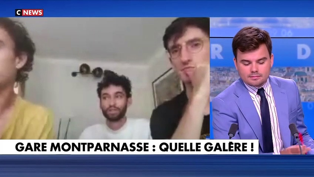 Regardez le témoignage d’usagers de la SNCF après la panne de signalisation qui a perturbé hier soir le trafic à la gare Montparnasse : «Notre train est parti à l’heure où nous devions arriver»  - VIDEO