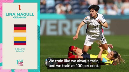 Germany aren't scared of Colombia's physicality - Magull