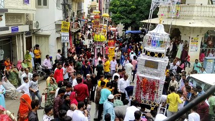 Video...मेंहदी के ताजियो का निकला जुलूस