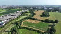 Nuovo stadio per l'Inter: in volo sull'area di Rozzano che potrebbe ospitarlo