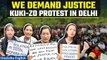 Manipur Unrest: Kuki-Zo Women’s Forum protest in Delhi, demands justice | Oneindia News