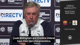 Bellingham is not Zidane - Ancelotti