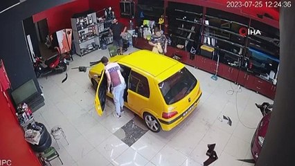 Mécanicien automobile revenu d'une catastrophe à Bursa