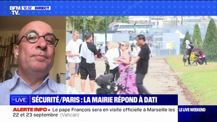 "Rachida Dati est la première à s'opposer au réaménagement du Champ-de-Mars" assure Frédéric Hocquard, maire adjoint de Paris