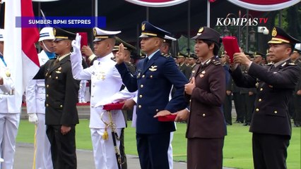 Detik-Detik Komandan Pasukan Jatuh Pingsan Usai Beri Aba-Aba di Pelantikan Perwira TNI-Polri