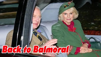 King Charles goes to Balmoral for the first time since the Queen's d3ath