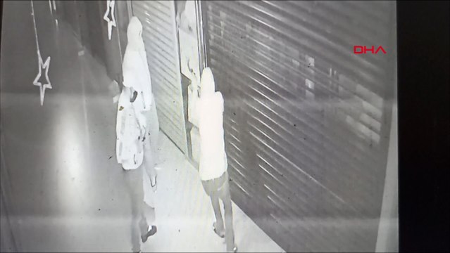 Kuyumcuyu soymak için levye ile 12 dakika uğraştılar