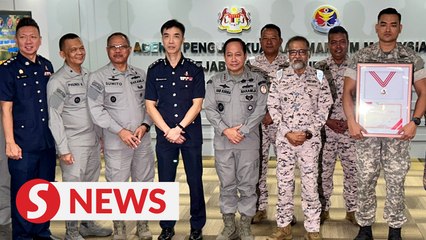 MMEA gets special award from Indonesia's Bakamla for help in joint operation