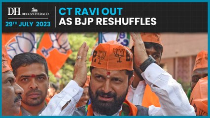 BJP leadership reshuffle | C T Ravi dropped, nobody from Karnataka part of new team