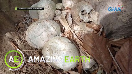 Amazing Earth: A cave full of human skulls and skeletons?!