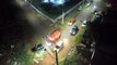 Imagens aéreas mostram local de confronto entre a PM e suspeitos no Interlagos