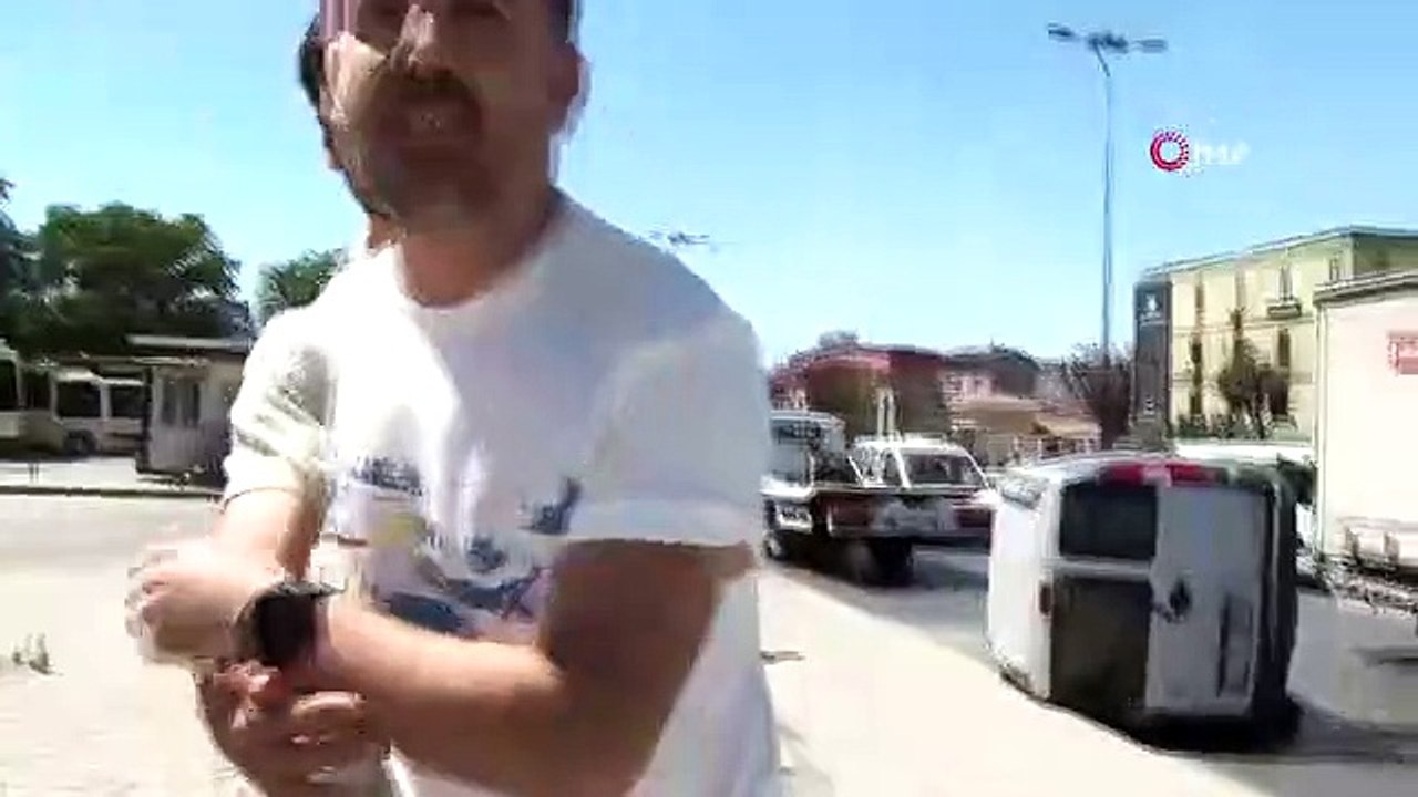 C'est ainsi qu'elle a menacé la journaliste UAV qui a essayé de voir le véhicule accidenté