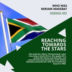 | IKENNA IKE | MIRIAM MAKEBA: REACHING TOWARDS THE STARS (PART 3) (@IKENNAIKE)