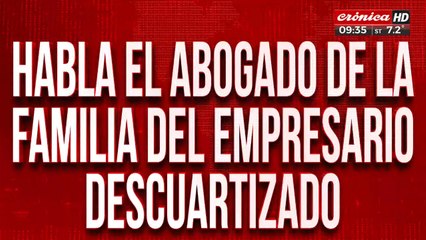 Habla el abogado de la familia del empresario descuartizado