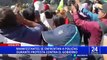 Arequipa: manifestantes se enfrentan a policía exigiendo renuncia de Dina Boluarte