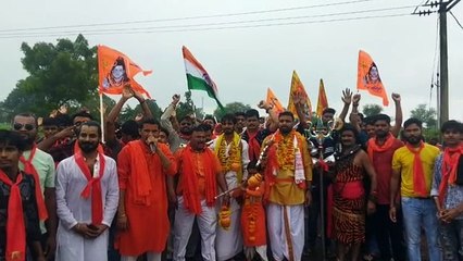 कावड़ यात्रा में गूंजे शिव के जयकार