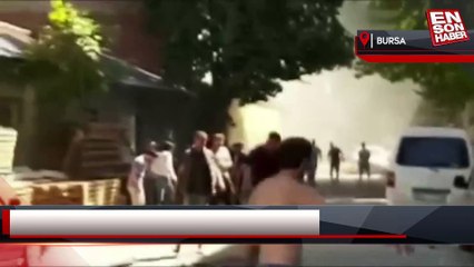 Bursa'da fabrikada patlama