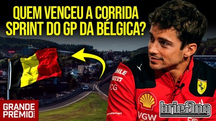 AO VIVO! F1 2023 na BÉLGICA: tudo sobre a CORRIDA SPRINT | Briefing