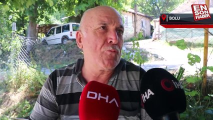 Bolu'da esrarengiz kazının yapıldığı köyün sakinleri konuştu