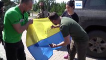 Zelensky visite les positions des forces spéciales ukrainiennes près de Bakhmout