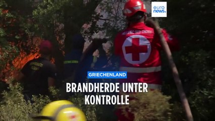 Waldbrände am Mittelmeer: Brandherde in Griechenland unter Kontrolle, über 30 Tote in Algerien