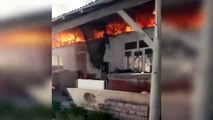 Explosion d'un réfrigérateur et incendie au travail à Elazig Palu
