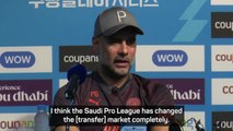 Saudi spending has 'changed transfer market' - Guardiola