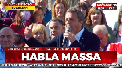 Massa: "Es posible una Argentina de producción"