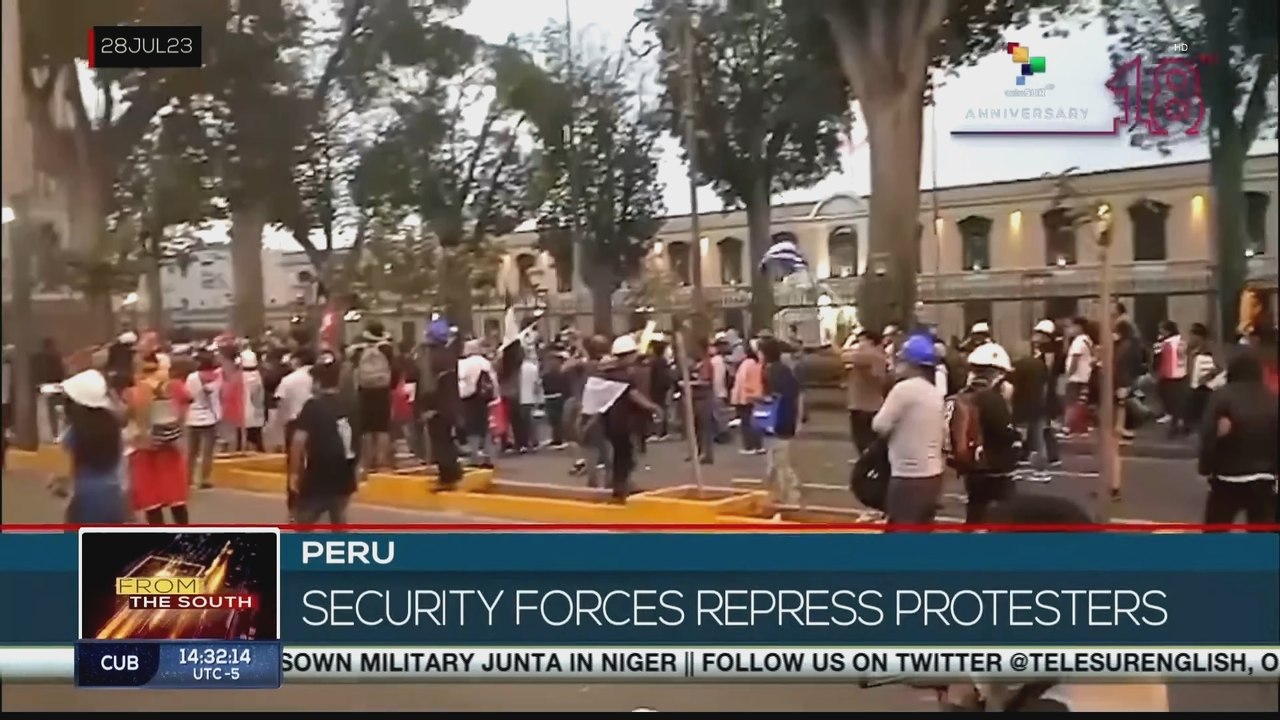 Peru: Security forces repress protesters