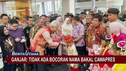 Jawaban Becanda Ganjar saat Ditanya Bacawapres: Ada Kan, Ma'ruf Amin Sekarang
