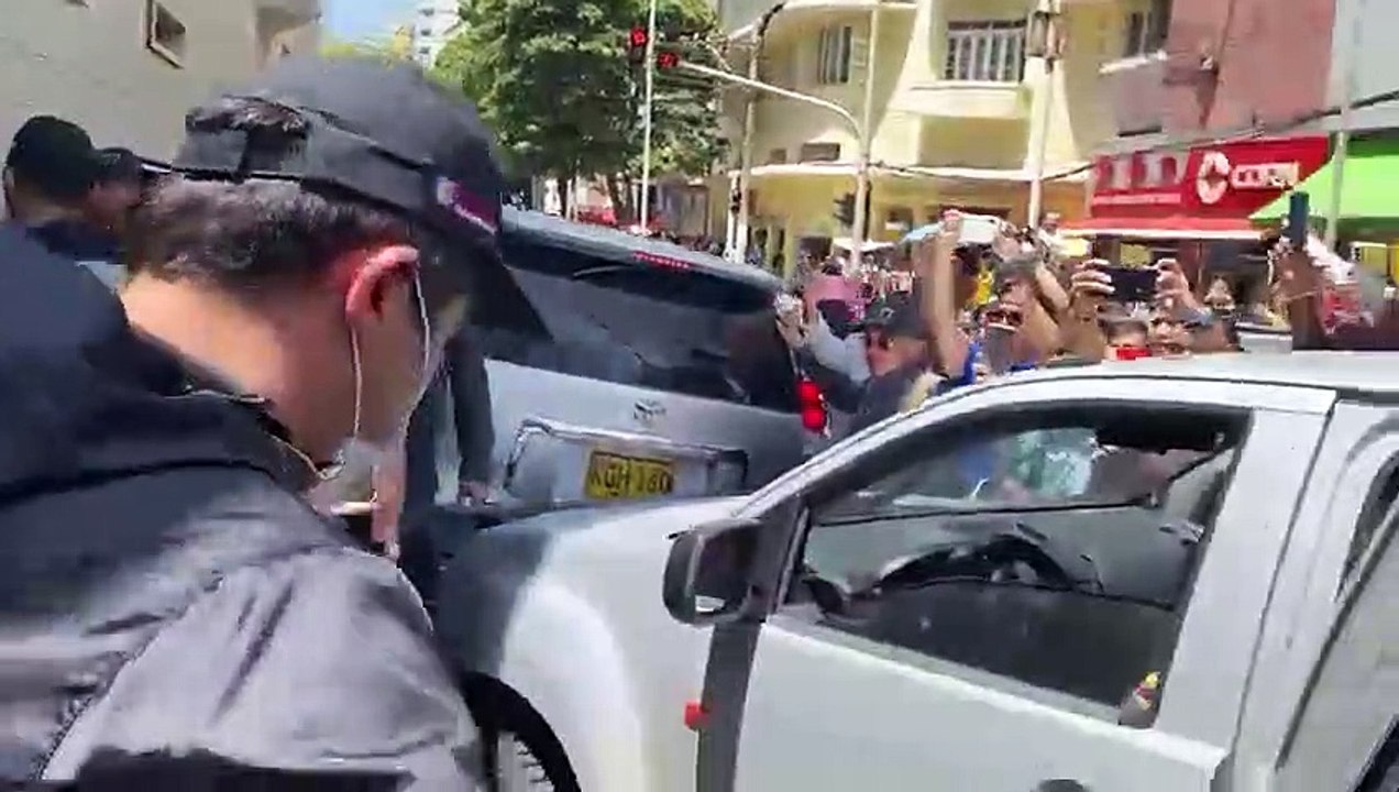 Primeras imágenes de Nicolás Petro y Day Vásquez tras ser capturados