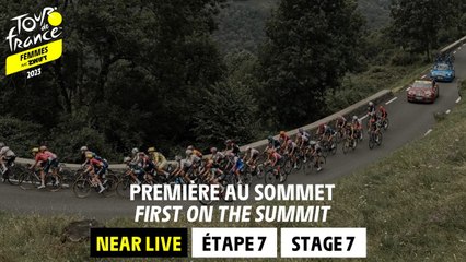 First on the summit - Stage 7 - Tour de France Femmes avec Zwift 2023