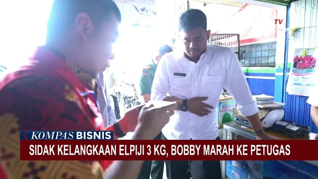 Marahi Petugas saat Sidak Stok Elpiji 3 Kg Langka, Bobby Nasution: Jangan Ketawa-Ketawa!