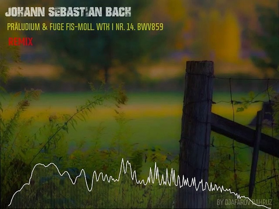 Johann Sebastian Bach-Präludium & Fuge fis-moll. WTK I Nr. 14. BWV859