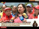 Alcaldía de Caracas rehabilita la Calle Internacional en la parroquia San Agustín,