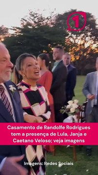 Casamento de Randolfe Rodrigues tem a presença de Lula, Janja e Caetano Veloso; veja imagens