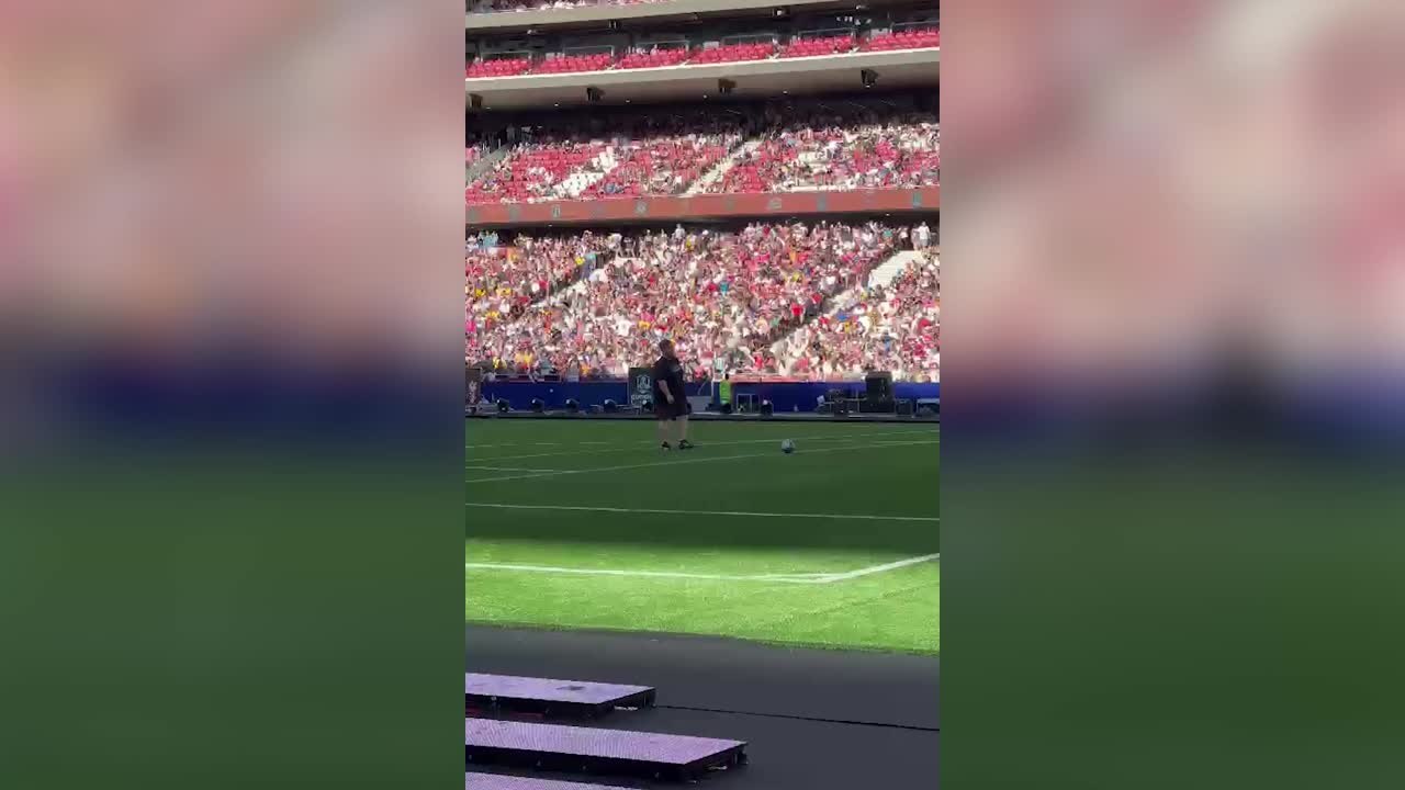 El penalti que Ibai Llanos convirtió